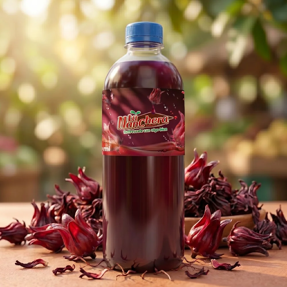 Botella de Jamaica La Nanchera